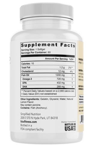 High Potency Fish Oil