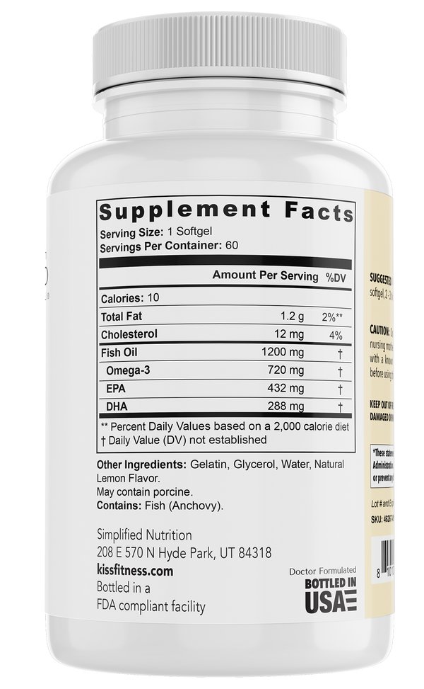 High Potency Fish Oil