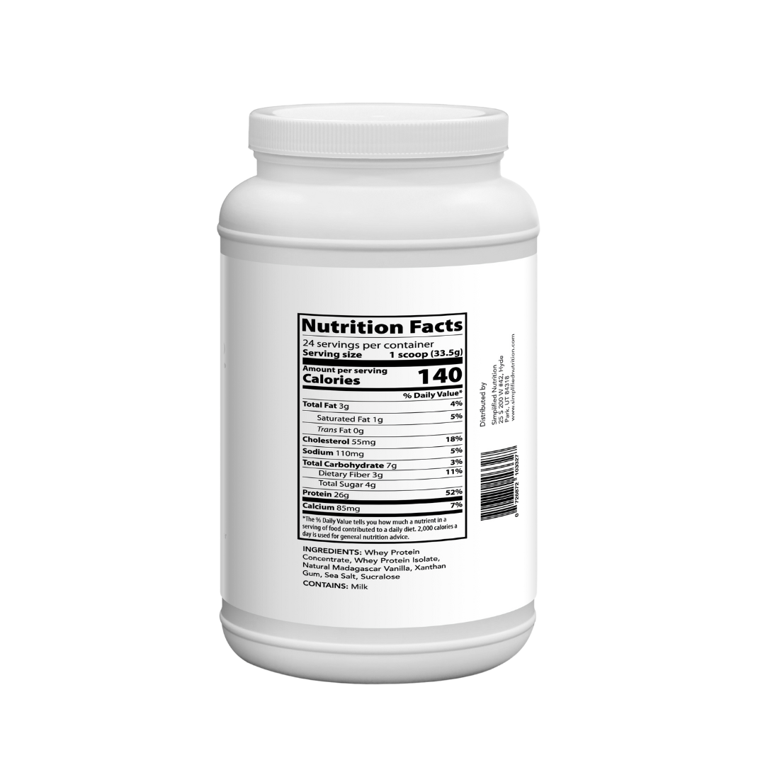 Optimized Why Protein - Vanilla