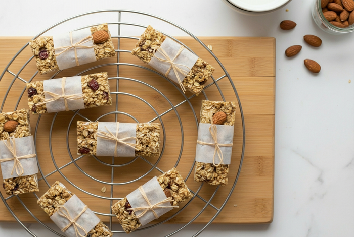 No-Bake Protein Oat Bars