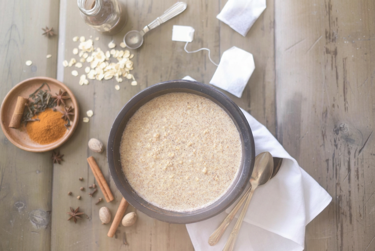 Spiced Vanilla Chai Protein Oatmeal
